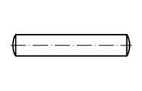 DIN 7 A 1 m6 Zylinderstifte, Toleranzfeld m6 - Abmessung: 6 m6 x 45 VE= (100 Stück)