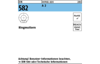 DIN 582 A 2 Ringmuttern - Abmessung: M 16, Inhalt: 5 Stück