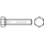 DIN 933 A 2 - 70 Sechskantschrauben mit Gewinde bis Kopf - Abmessung: M 4 x 60*, Inhalt: 100 Stück
