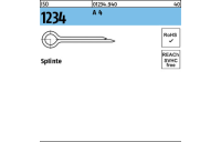 ISO 1234 A 4 Splinte - Abmessung: 1 x 16, Inhalt: 100 Stück