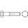 ISO 4014 A 4 - 70 Sechskantschrauben mit Schaft - Abmessung: M 6 x 60, Inhalt: 100 Stück