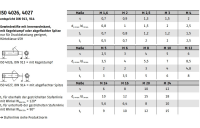 ISO 4026 A 2 Gewindestifte mit Kegelkuppe und Innensechskant - Abmessung: M 6 x 35, Inhalt: 200 Stück