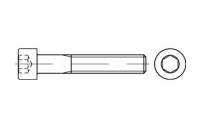 ISO 4762 A 2 - 70 Zylinderschrauben mit Innensechskant - Abmessung: M 1,6 x 4*, Inhalt: 100 Stück