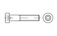 DIN 6912 A 2 Zylinderschrauben mit Innensechskant, niedriger Kopf, mit Schlüsselführung - Abmessung: M 4 x 6, Inhalt: 200 Stück