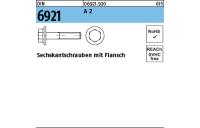 DIN 6921 A 2 Sechskantschrauben mit Flansch - Abmessung: M 5 x 12, Inhalt: 200 Stück