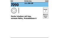 ISO 7090 A 4 200 HV Flache Scheiben mit Fase, normale Reihe, Produktklasse A - Abmessung: 4, Inhalt: 1000 Stück
