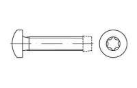 DIN 7500 Stahl Form CE-ISR/PE galvanisch verzinkt Gewindefurchende Schrauben, ISR, metr. Gewinde, Linsenkopf nach ISO 14583 - Abmessung: CEM 3 x 4-T10, Inhalt: 1000 Stück