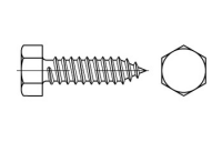 DIN 7976 A 2 Form C Sechskant-Blechschrauben, mit Spitze - Abmessung: C 4,2 x 13, Inhalt: 1000 Stück