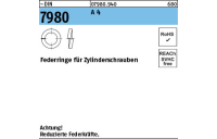 ~DIN 7980 A 4 Federringe für Zylinderschrauben - Abmessung: 4, Inhalt: 1000 Stück