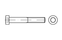 DIN 7984 A 2 Zylinderschrauben mit Innensechskant, niedriger Kopf - Abmessung: M 8 x 30, Inhalt: 100 Stück