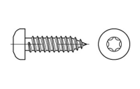 ISO 14585 A 2 Form C - ISR Flachkopf-Blechschrauben mit Spitze, mit Innensechsrund - Abmessung: 4,8 x 9,5 -C, Inhalt: 500 Stück