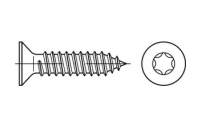 ISO 14586 A 2 Form C- ISR Senk-Blechschrauben, mit Spitze, mit Innensechsrund - Abmessung: 2,9 x 13 -C, Inhalt: 1000 Stück