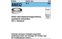 Artikel 88032 A 4 Heico-Lock-Scheiben, Standard (Keilsicherungsscheibenpaare) - Abmessung: HLS- 8S, Inhalt: 200 Stück