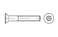 Artikel 88117 A 2 PIN-ISR Diebstahlhemmende Schrauben mit Senkkopf ~ ISO 10642, mit ISR und Zapfen - Abmessung: M 3 x 6-T10, Inhalt: 100 Stück