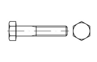 ISO 4014 A 4 - 80 Sechskantschrauben mit Schaft - Abmessung: M 10 x 180, Inhalt: 10 Stück