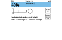 ISO 4014 1.4571 (A 5) Sechskantschrauben mit Schaft - Abmessung: M 10 x 70, Inhalt: 50 Stück
