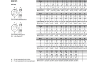 DIN 705 A2 Stellringe mit Gewindestift ISO 4027 M 10x16 - Abmessung: A 45 x 70 x 18, VE mit 5 Stück
